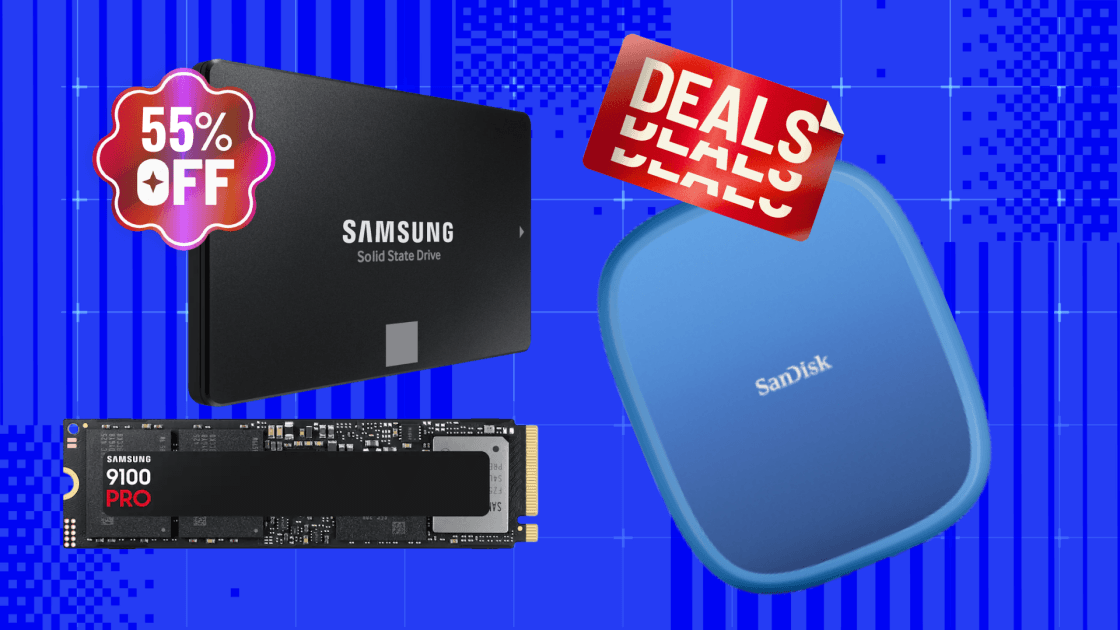 Money Savers: The Best Back-to-School SSD Deals From Samsung, SanDisk, and Lexar