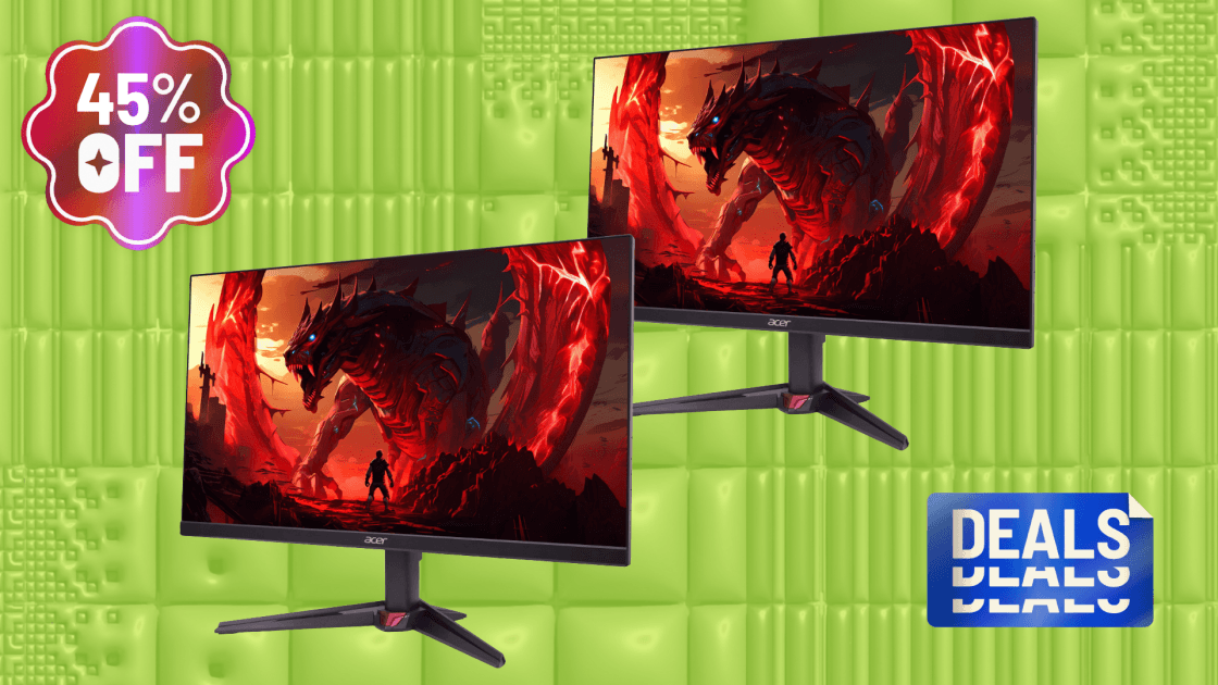 Level Up Your Screen Time for Under $100 With This 27-Inch Acer Gaming Monitor Deal