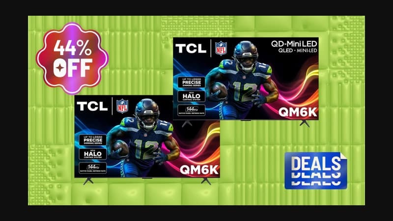 A Must-See Deal: Save Over $350 Off This Sleek 55-Inch TCL Smart TV
