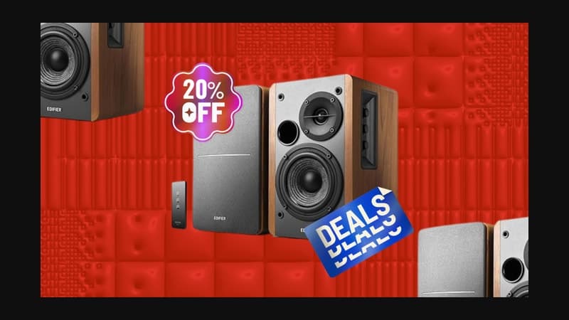 A Deal That Speaks For Itself: Take 20% Off the Editors' Choice-Winning Edifier R1280T Speakers