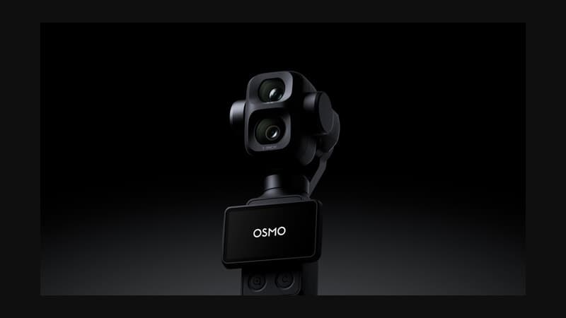 DJI teases the dual-camera Osmo Pocket 4P gimbal