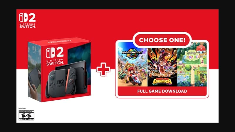 Nintendo just announced a $500 Switch 2 bundle that includes a first-party game