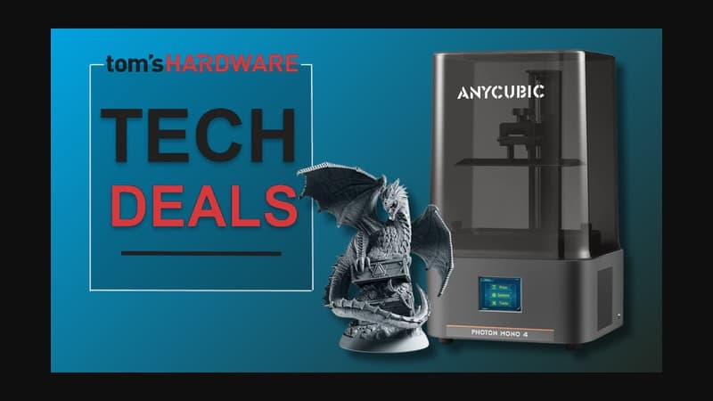 Anycubic Photon Mono 4 dips below $190 saving you 21% off its retail price — Amazon deal saves $50 on this entry-level resin 3D printer