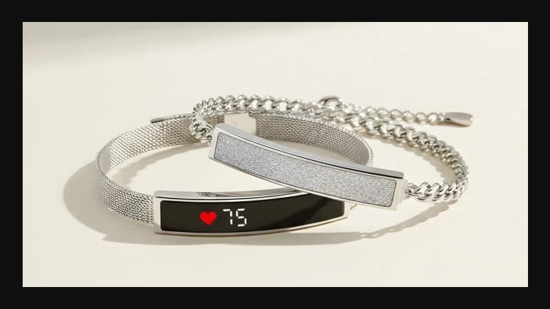 Inllie’s bracelet is the classiest fitness wearable I’ve ever seen, and it doesn’t cost a bomb