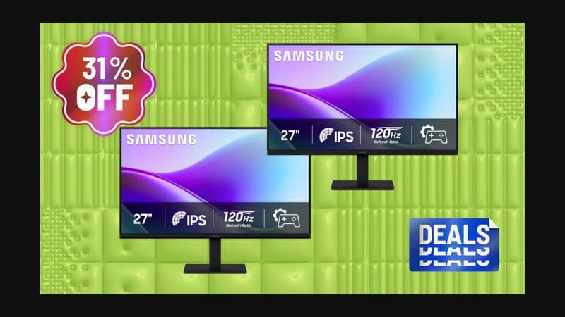 This Deal Is an Absolute Win: Save Over 30% on a 27-Inch Samsung Monitor