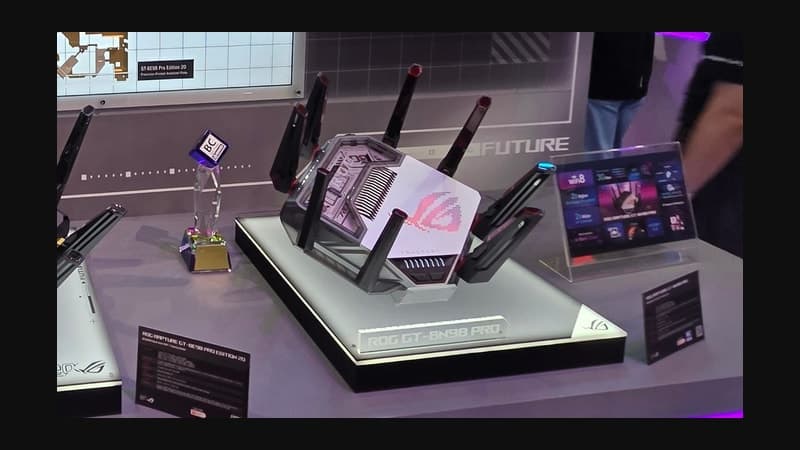 Asus unveils its first Wi-Fi 8 router — ROG Rapture GT-BN98 Pro offers up to 2x real-world throughput uplift over Wi-Fi 7