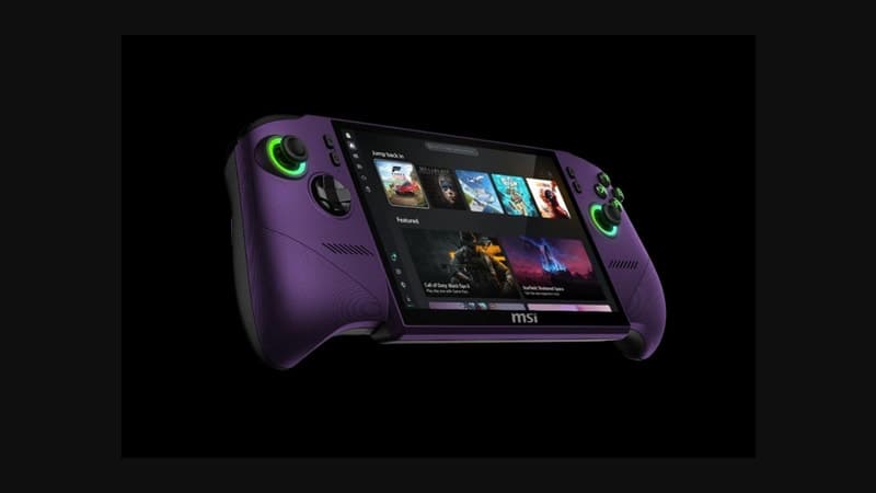 This is MSI’s new Claw 8 EX AI Plus gaming handheld