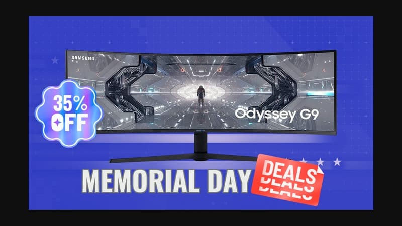 You Can't Unsee This Early Memorial Day Deal on a Samsung Curved Gaming Monitor