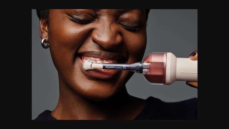 Dyson made a camera-equipped toothbrush that flosses for you