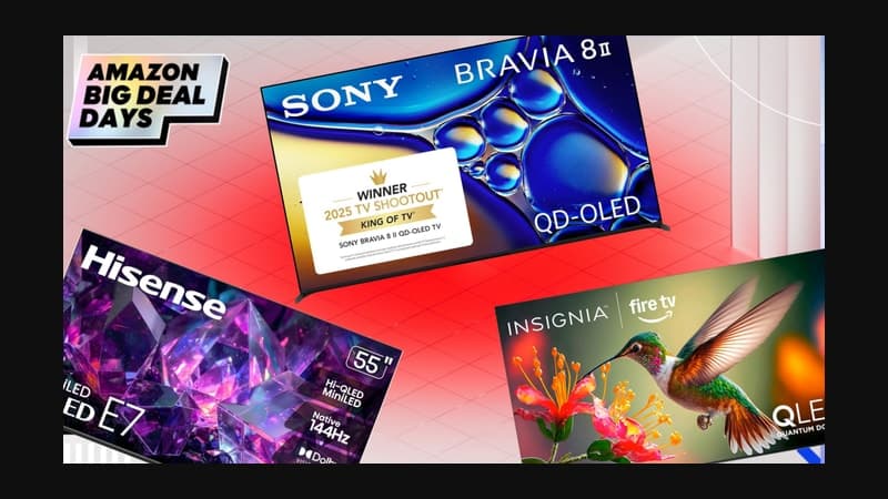 Amazon Prime Day TV Deals Up to 42% Off From Hisense, Sony, TCL, and More, Go Big for Less