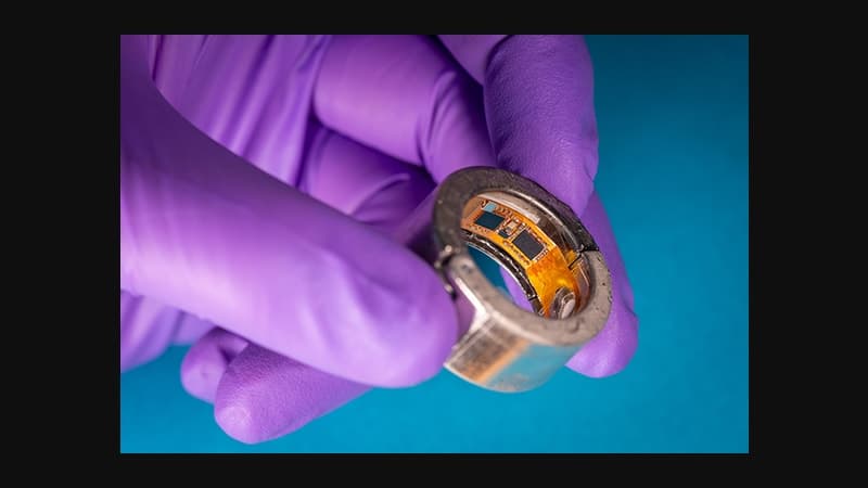 A New Smart Ring Uses Finger Sweat to Track Health